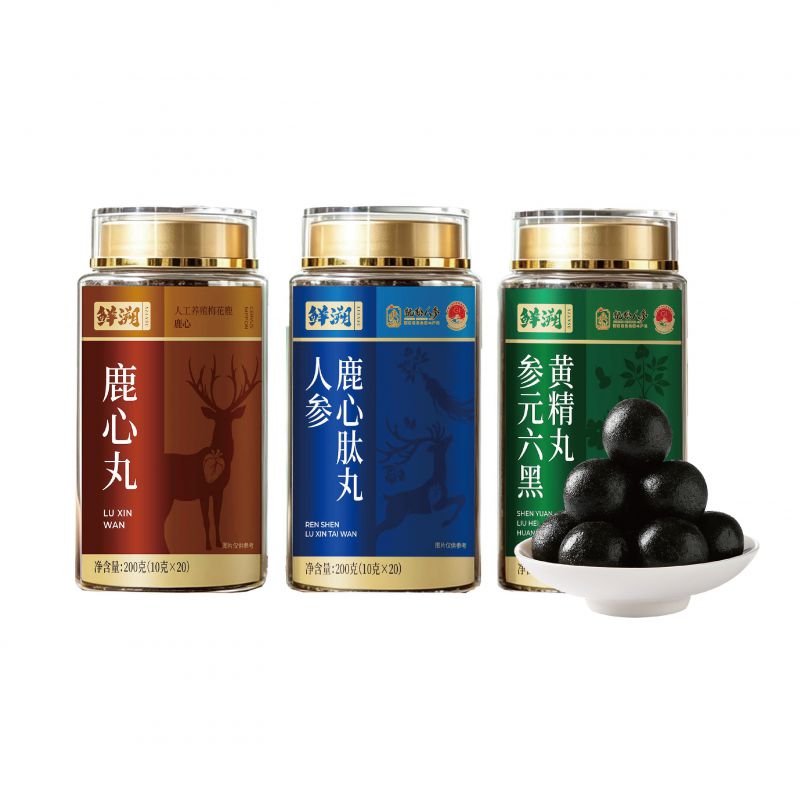 鹿心丸三瓶装